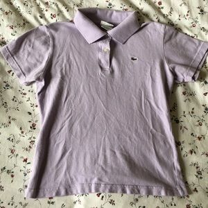 lacoste collared shirt